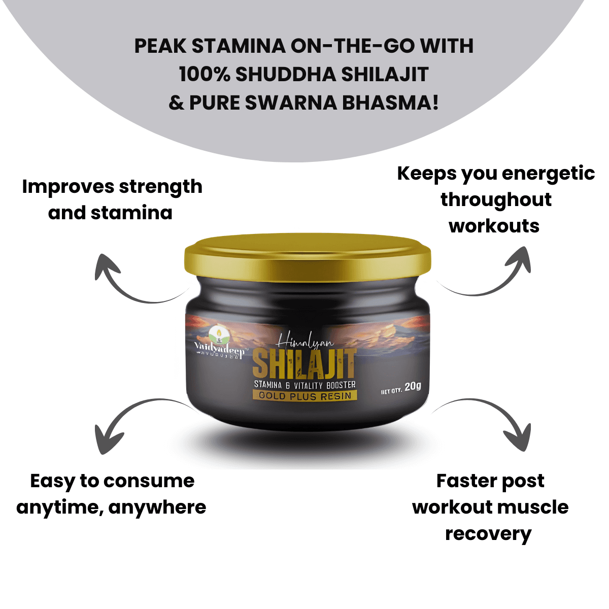 Himalayan Shilajit Gold Plus Resin thumbnail 4