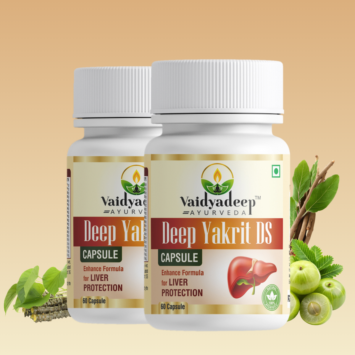 Vaidyadeep Deep Yakrit D.S. Capsule